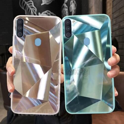 Glitter Diamond Mirror Phone Case Cover for Samsung S20 Ultra S8 S9 S10 Plus Note 10 9 8