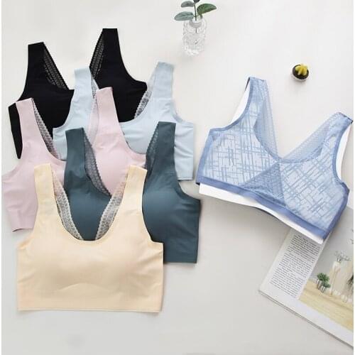 Bras For Women Underwear Push Up Bra Lace Wireless Bralette Seamless Brasier Womens Tube Top Woman Clothing Active Brassiere