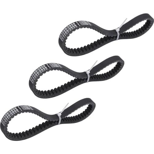 3x Rubber 30 Series Go Kart Drive Belt Torque Converter Replaces for Manco 5959 / Comet 203589