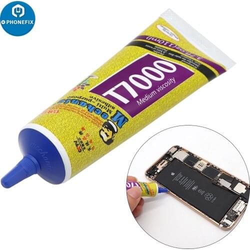 Mechanic Black T7000 Epoxy Adhesive Powerful Liquid Glue Super Sealant Handset Screen Rack Maintenance Metal Bonding Adhesive