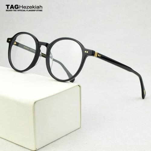 2020 Classic OV Brand Design Glasses Frame Men Acetate Retro Prescription round Eyeglasses Women Optical Myopia spectacle frames