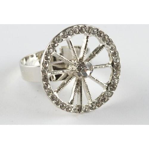 Rudder Figured Cubic Zirconia Ring