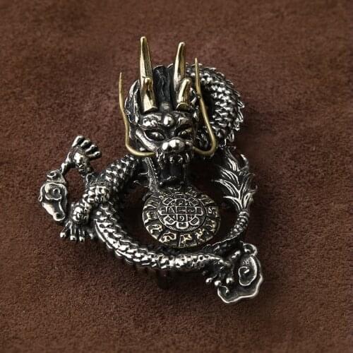 Brass decorative clasp cloth clasp personalized ornaments handmade creative jewelry claw nail handmade leather accessories