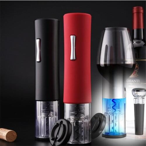 Metal Automatic Bottle Opener for Red Wine Beer Wine Accessories Electric Can Openner High Quality with Light Kitchen Gadgets