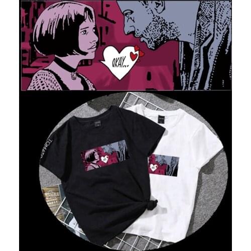 Sweet Heart Lover Iron on Heat Transfer Printing Patches Stickers for Clothes DIY Appliques Washable Patches Wholesale Decor