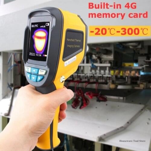 New HT-02 Handheld IR Thermal Imaging Camera Digital Display Infrared Image With 2.4'' Color LCD Display