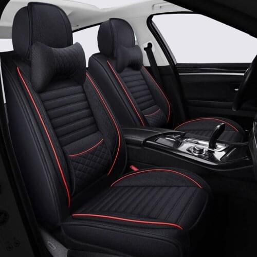 New Flax Car seat cover For Lada Vesta Granta Xray Kalina Priora Largus 4x4 Samara 2106 210 Mini Cooper Countryman Coupe Clubma