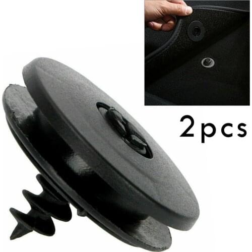 Plastic 2Pcs Car Mat Carpet Grips Clamps Clips For Fixing Floor Holders Sleeves Kits Floor Mat Clips