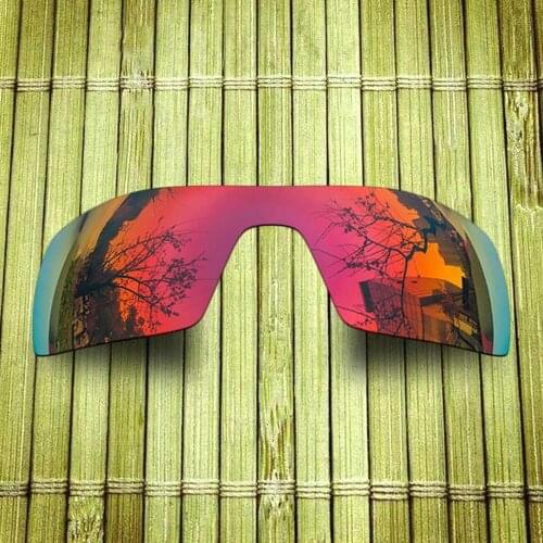 Polarized Replacement Lense For-Oakley Oil Rig Sunglasses Frame - Midnight Sun Color Mirrored Coating