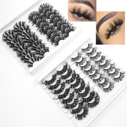 NEW 320pairs 25mm mink eyelashes high quality artificial 3d mink lashes wholesale natural long false eyelash extension makeup