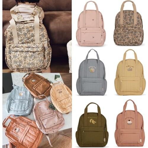 KS Brand Kids Baby Fashion Print Backpack 2021 New Autumn Toddler Boys Girls School Travel Bags Kindergarten Cartoon Bag