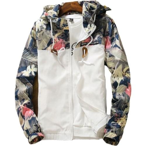 Leisure Sports autumn clothing Parker coat mens jacket new camouflage floral baseball suit jacket mens clothing