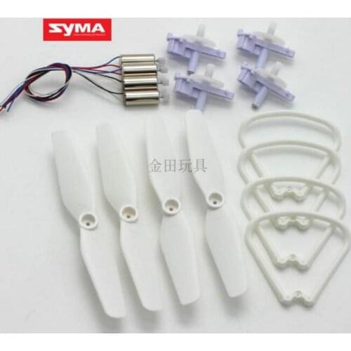 Syma X15 X15C X15W RC quadcopter drone Spare Parts motors Gear Principal Protector propeller helicopter