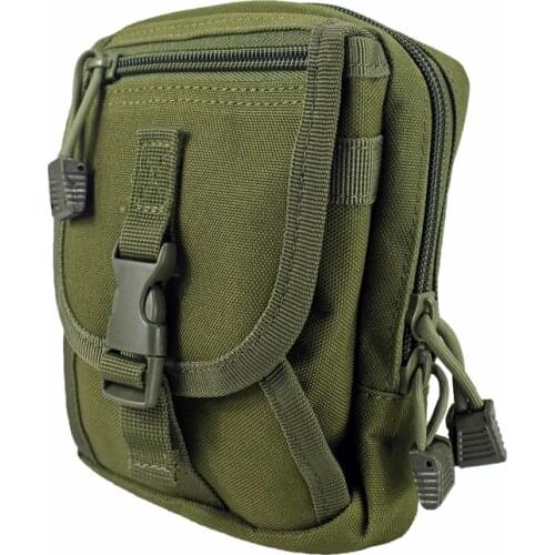 Molle Tactical Pouch Bags Organizer EDC Waist Belt Bag Military Army Shoulder Strap Nylon Camping Small Pack