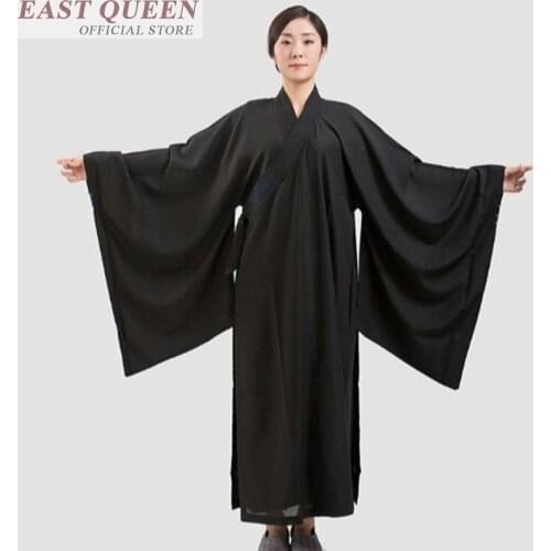Traditional chinese clothing for women shaolin monk clothing buddhist monk clothing large size buddhist monk robes FF681 A