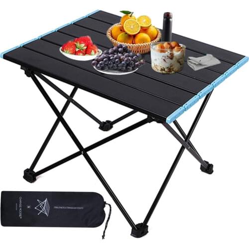 Camping Outdoor Furniture Computer Tables Picnic Ultra-Light Aluminum Alloy Folding Table Waterproof Protable Durable Table Desk