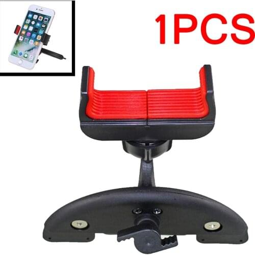 Universal Car Phone Holder 360 Rotation CD Slot Car Mount Holder Cradle for Samsung Huawei Xiaomi Mobile Phones GPS Holder