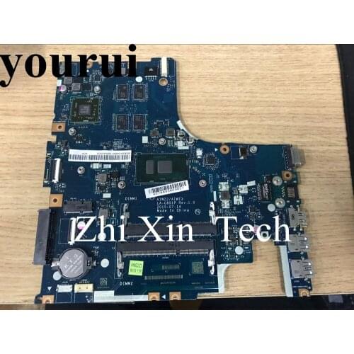 Yourui For Lenovo Ideapad 500-ISK 400-ISK Laptop mortherboard with i5-6200u CPU P/N AIWZ2/AIWZ3 LA-C851P DDR3 Fully Tested