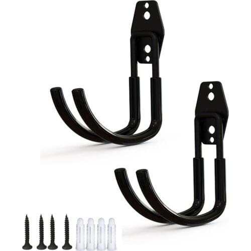 Iron Flowerpot Plant Hanger Hook 14.5X10.4X4cm Metal 2pcs Convenient To Use Durable Garden Hose Wall Mount Bracket