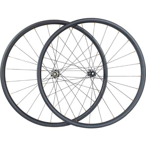 1220g 29in 31mm width hookless straight pull carbon wheelset Novatec D411SB D412SB 6-bolt center lock HG XD 24H wheels race bike