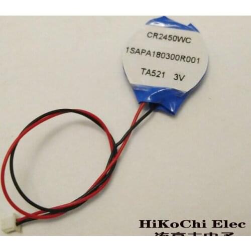 2PCS Original Switzerland CR2450WC CR2450 high performance wide temperature battery PLC industrial control battery