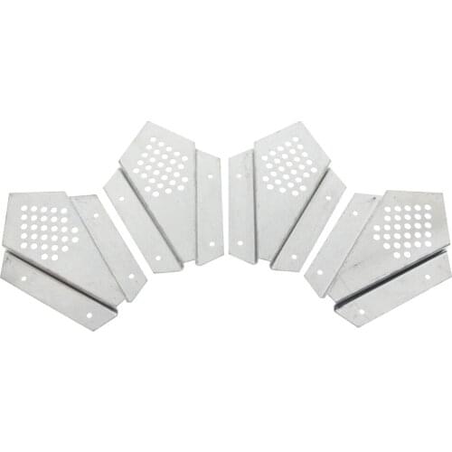 4Pcs/Set Stainless Steel Queen Bee Escaping Restrain Frame Prevention Anti-Run Tool