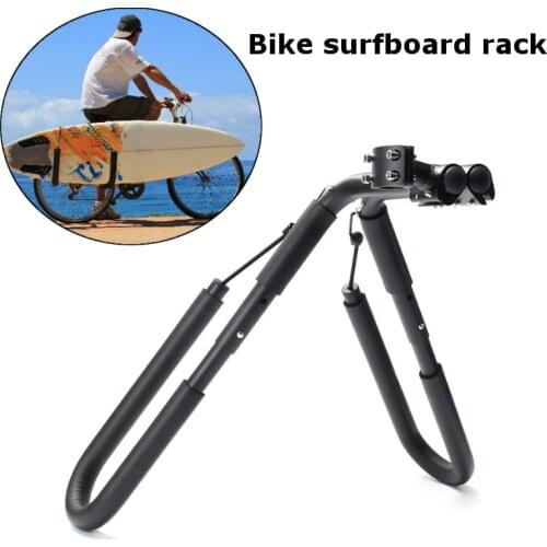ABLB--Surfboard Wakeboard Bike Rack Bicycle Surfing Carrier Mount To Seat Posts Surfboard Bicycle Rack