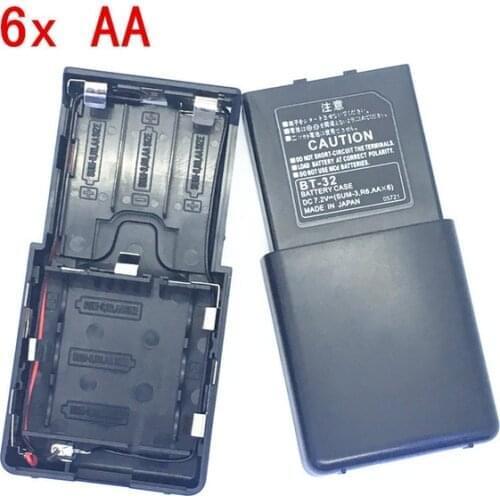 BT-32 6xAA battery case box for Kenwood TK308 TK208 TH22AT TH42AT walkie talkie