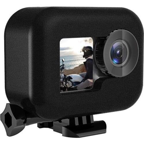Yiwa High Density Sponge Foam Windshield Housing Case Cover Shell for DJI Osmo Action with Frame Camera Accessories r30