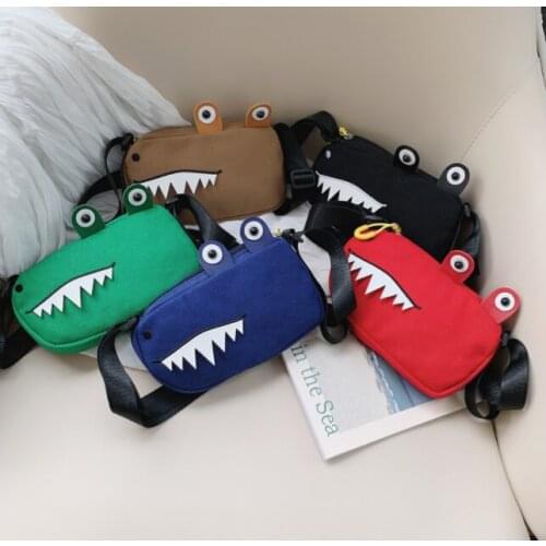 Childrens Mini Bag Shoulder Bag Baby Boys Girls Kids Cute Cartoon Plush Dinosaur Slant Bag