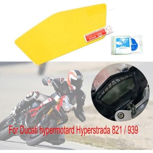 For DUCATI hypermotard Hyperstrada 821 939 Cluster Scratch Protection Instrument Speedometer Film Screen Protector Sticker