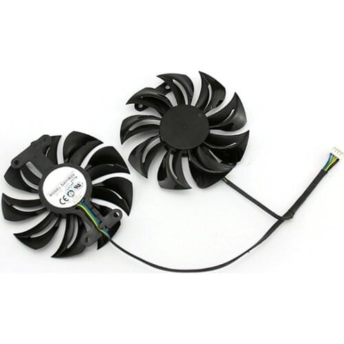 Graphics Card Cooling Fan Replacement Cooler Fan for Dataland PowerColor RX480 RX470 470D 580 Accessories