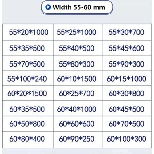 HDS product price barcode QR code sticker 55-60mm width thermal printer label paper