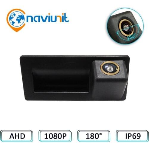 For Audi/A4/A5/S5/Q3/Q5/VW/Passat b6/Tiguan/Golf 5 6/Jetta/Sharan/Touareg CCD car Trunk Handle Rear View Backup parking camera