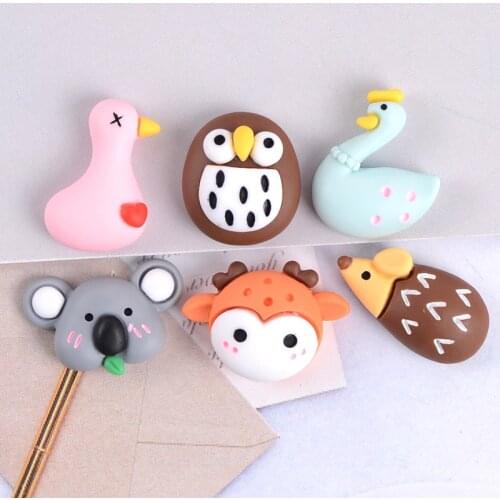 Animal Series Koala Fridge Magnet, Pink Swan Fridge Magnet, Cute Owl Blackboard Sticker