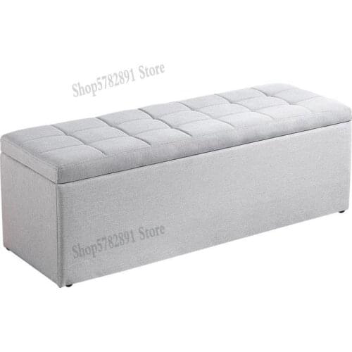 Multifunctional Storage Stool Storage Stool Fabric Shoe Exchange Stool Type Shoe Cabinet Can Sit On The Clothing Store Sofa Leat