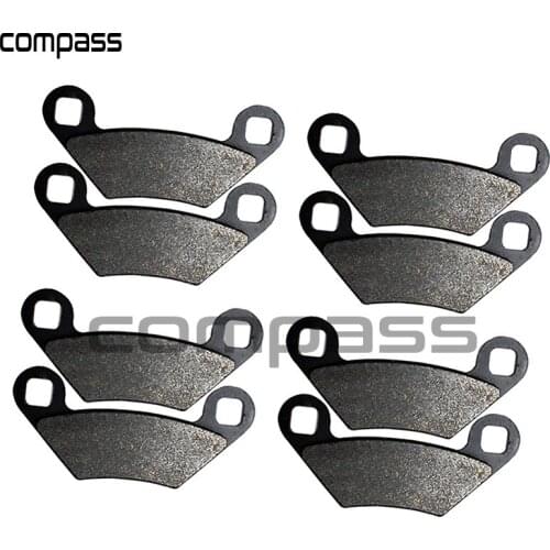 Motorcycle Front and Rear Brake Pads for POLARIS 500 XP Sportsman 2009