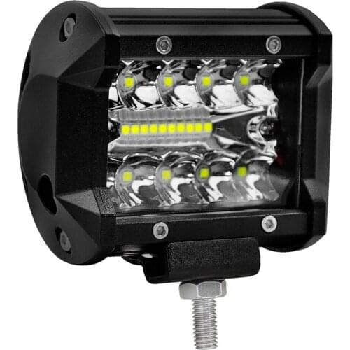 Truck LED Work Light Bar 60W Boats Offroad Car SUV Shockproof Waterproof