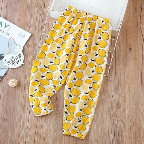 Bloomers fresh boys and girls cotton silk pants children pants