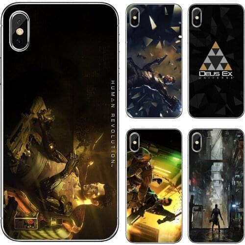 Silicone Phone Case Cover For Xiaomi Mi A1 A2 A3 5X 6X 8 9 9T 10 10T 11 Lite SE Pro Deus-Ex-Mankind-Divided-Games