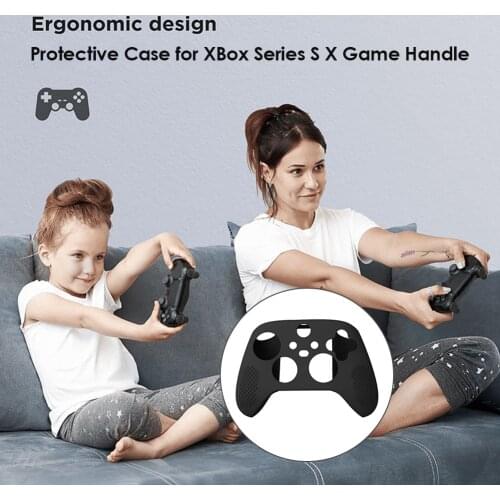 Silicone Protective Case Dust-Proof Controller Covers Skin Lightweight Game Playing Elements for Xbox Series X S