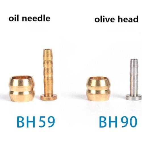 Mountain Bike Brake Hose Connector T Head Olive Needle Pin Ring BH90 BH59 Tubing Cut Off The Oil Brake Parts For Shimano