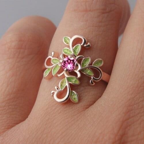 Fashion bohemian style ring pattern ladies jewelry womens fashion prom dress up ring