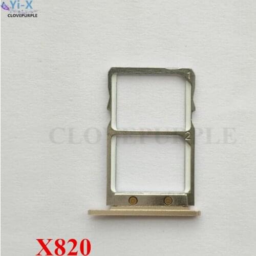 1PCS Gold/Rose Gold Sim Card Tray Holder Slot For For Letv LeEco Le Max 2 X820 Replacement Parts
