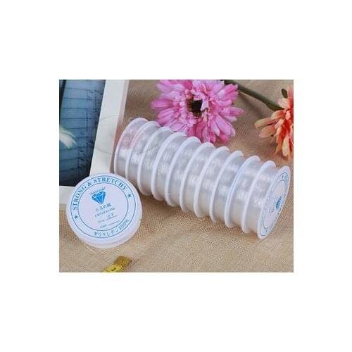 4 Rolls Elastic Stretchy Beading Thread Cord Bracelet String For Jewelry Making