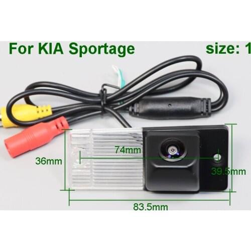 AHD Vehicle Car Rear View parking Backup Camera For Kia Cerato 2009 2010 KIA Sportage 2002-2014
