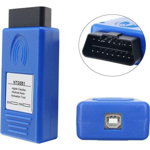 Auto OBD Activator Car Play For Mercedes For Benz NTG5.1 via OBD2 For iPhone/Android NTG5 S1 Activation Tool