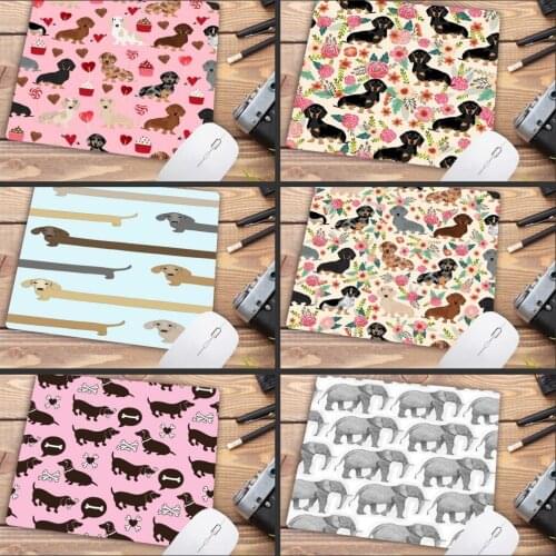 Mairuige Big Promotion Animal Cute Funny Dog Boy mat Pad High Speed New Mousepad Size for 18x22cm Rubber Rectangle Mousemats