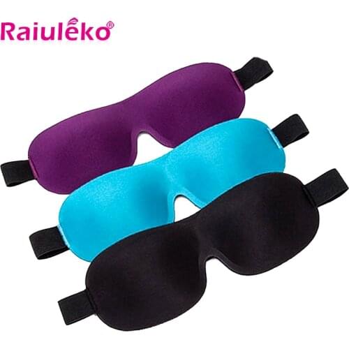 Sponge EyeShade Natural 3D Sleeping Mask Outdoor Travel Rest Blindfold Sleep Care Bandage Eye Cover Portable Night Eyepatch