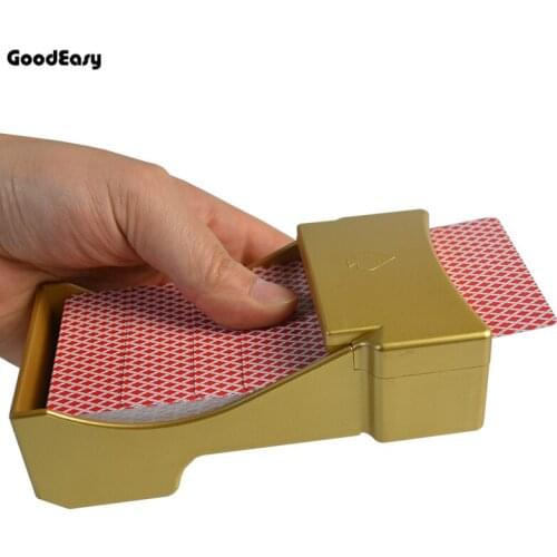 Playing Cards Mini Wheel Dealer Card Shoe for 1 Packs Pokers Deluxe Texas Hold'em Baccarat Poker HOT Professional 1pcs